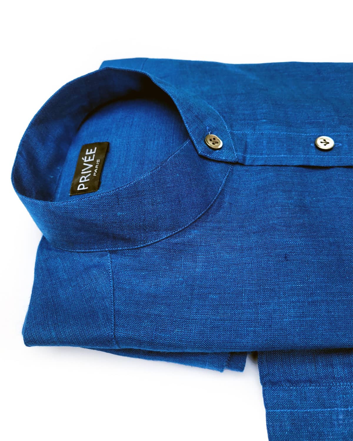 admiral blue linen shirts