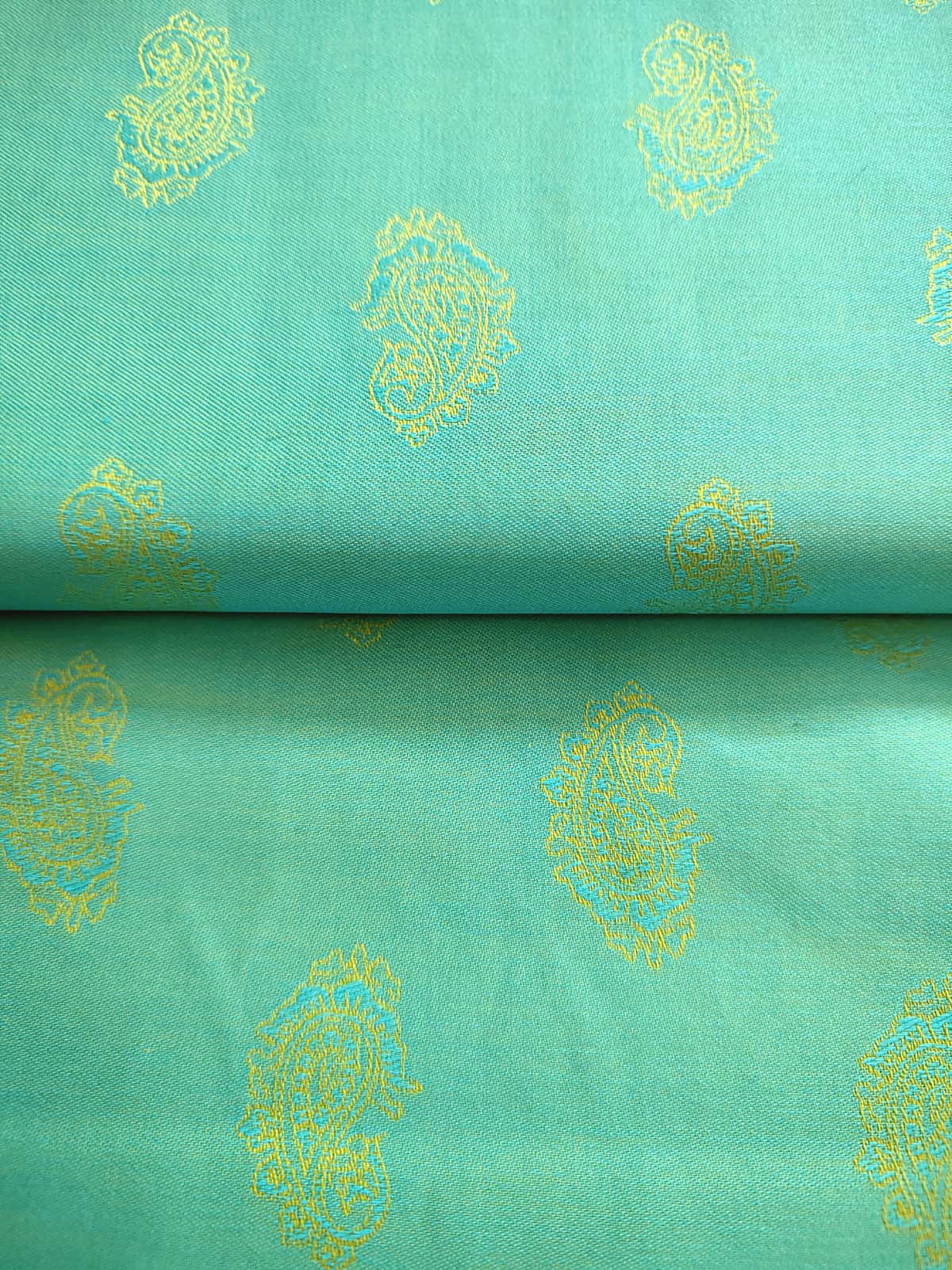 Aquamarine Paisley Wedding Shirts