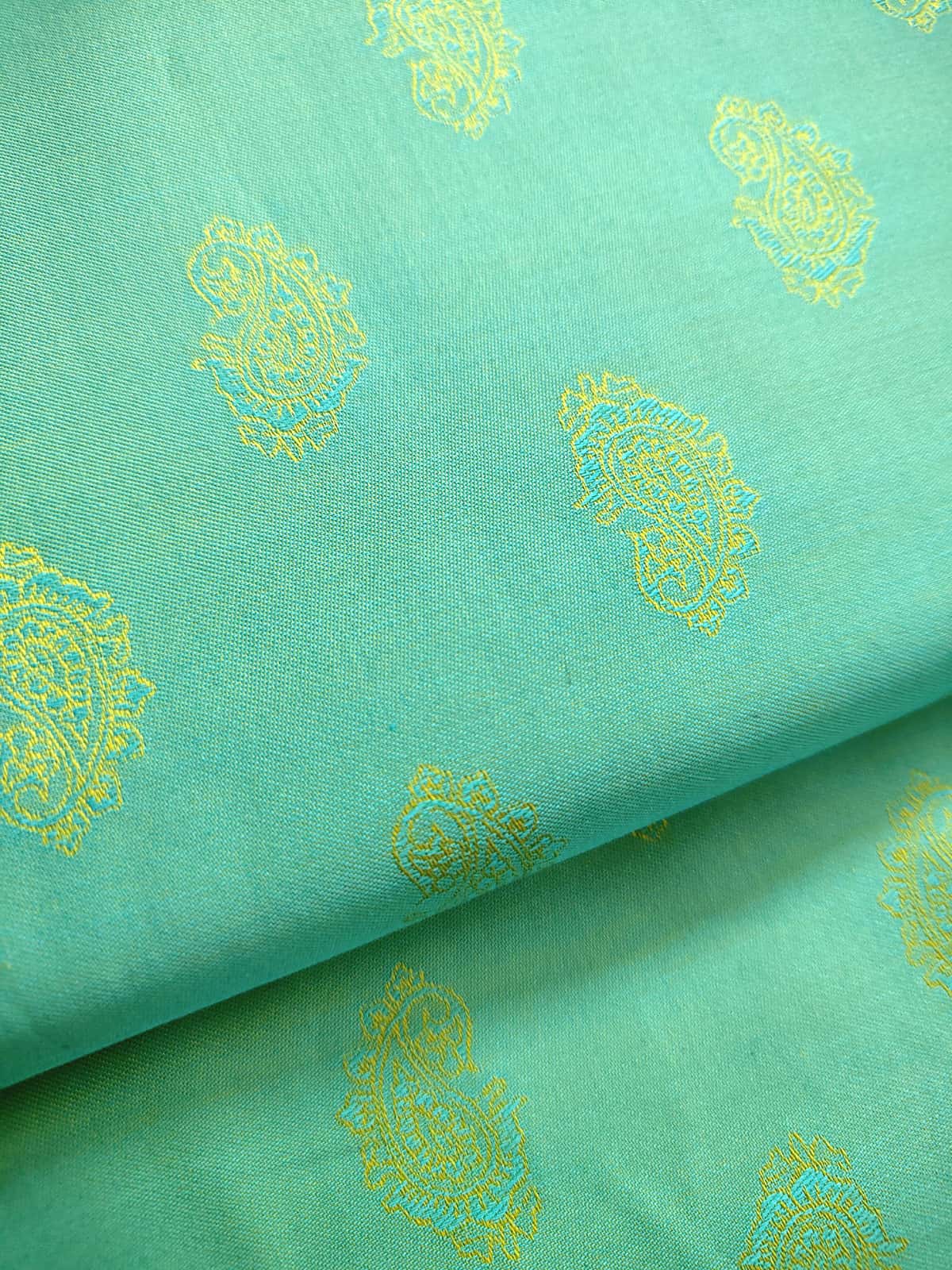 Aquamarine Paisley Wedding Shirt India