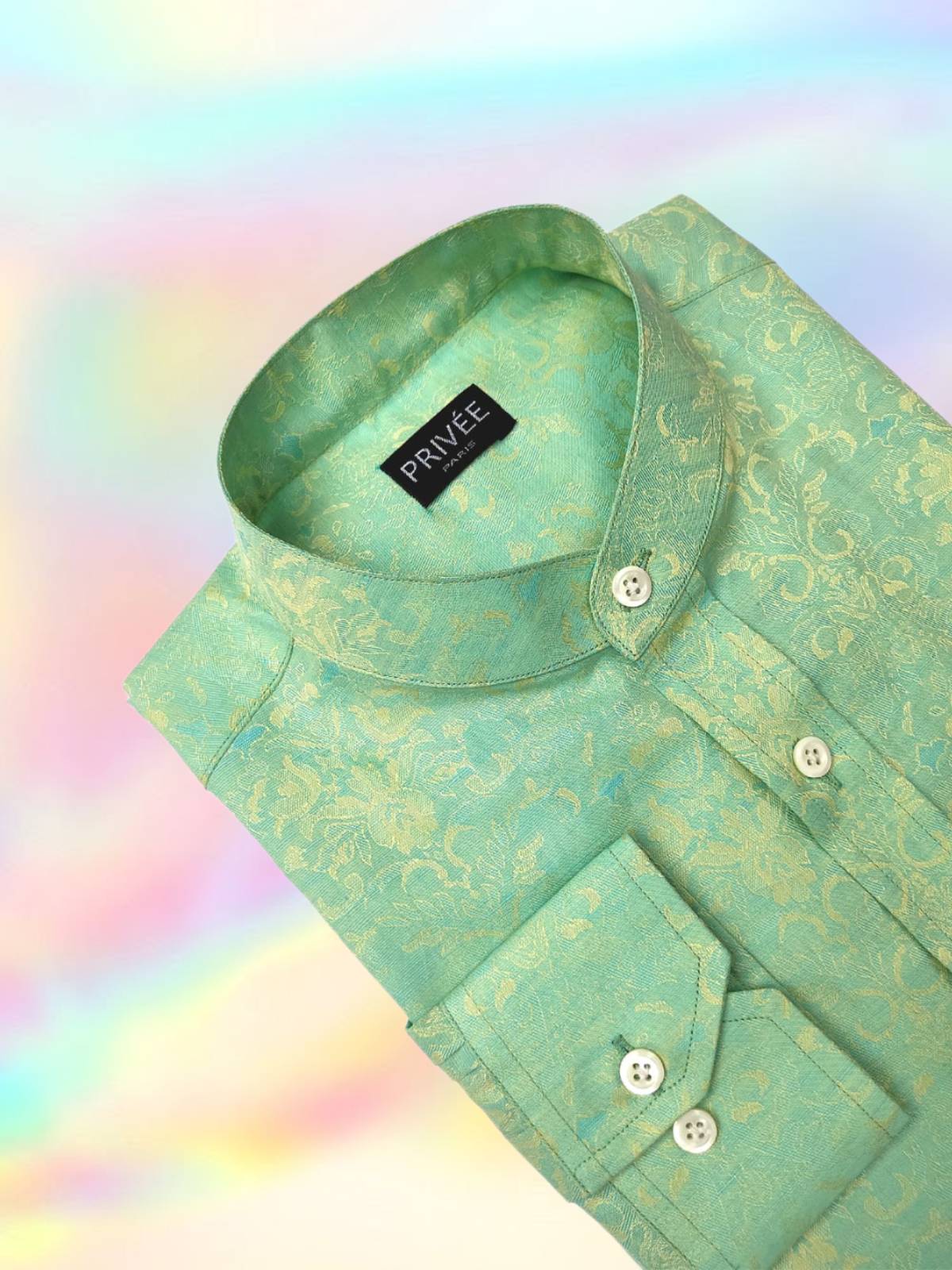 Aquamarine Wedding Shirt India