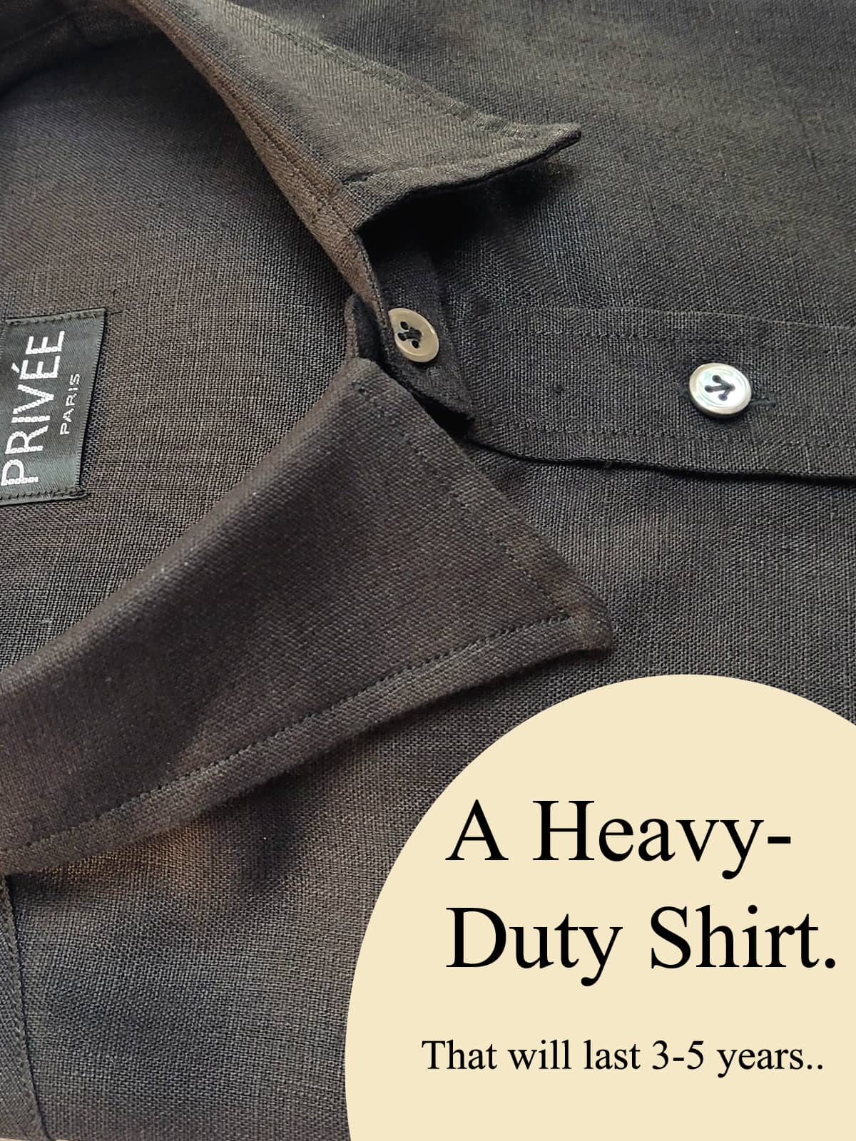 Black Linen Shirt