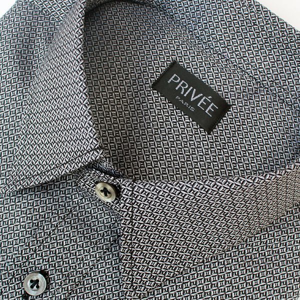 Black Luxury Shirt Privee Paris