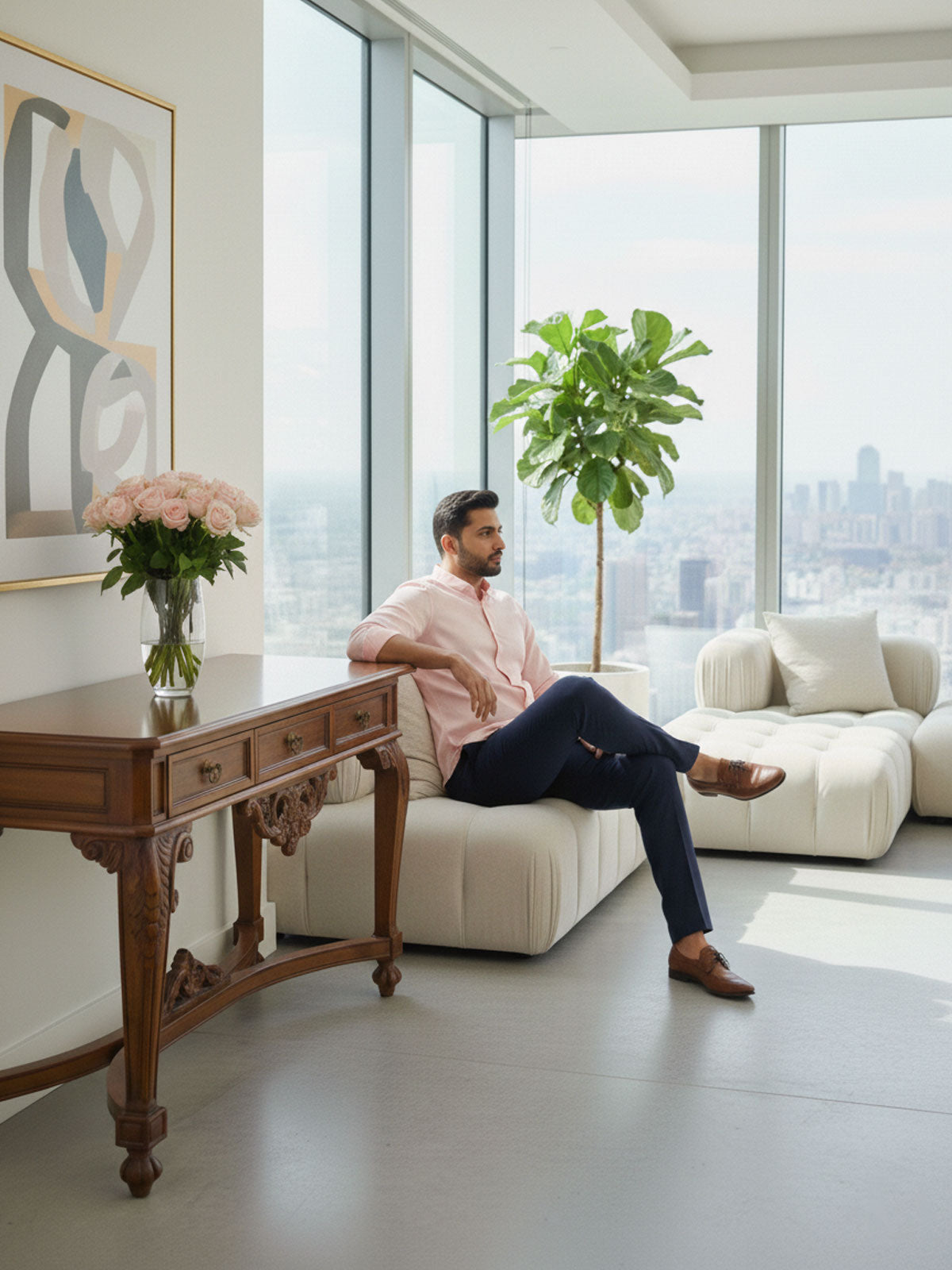 Misty Rose Shirts India