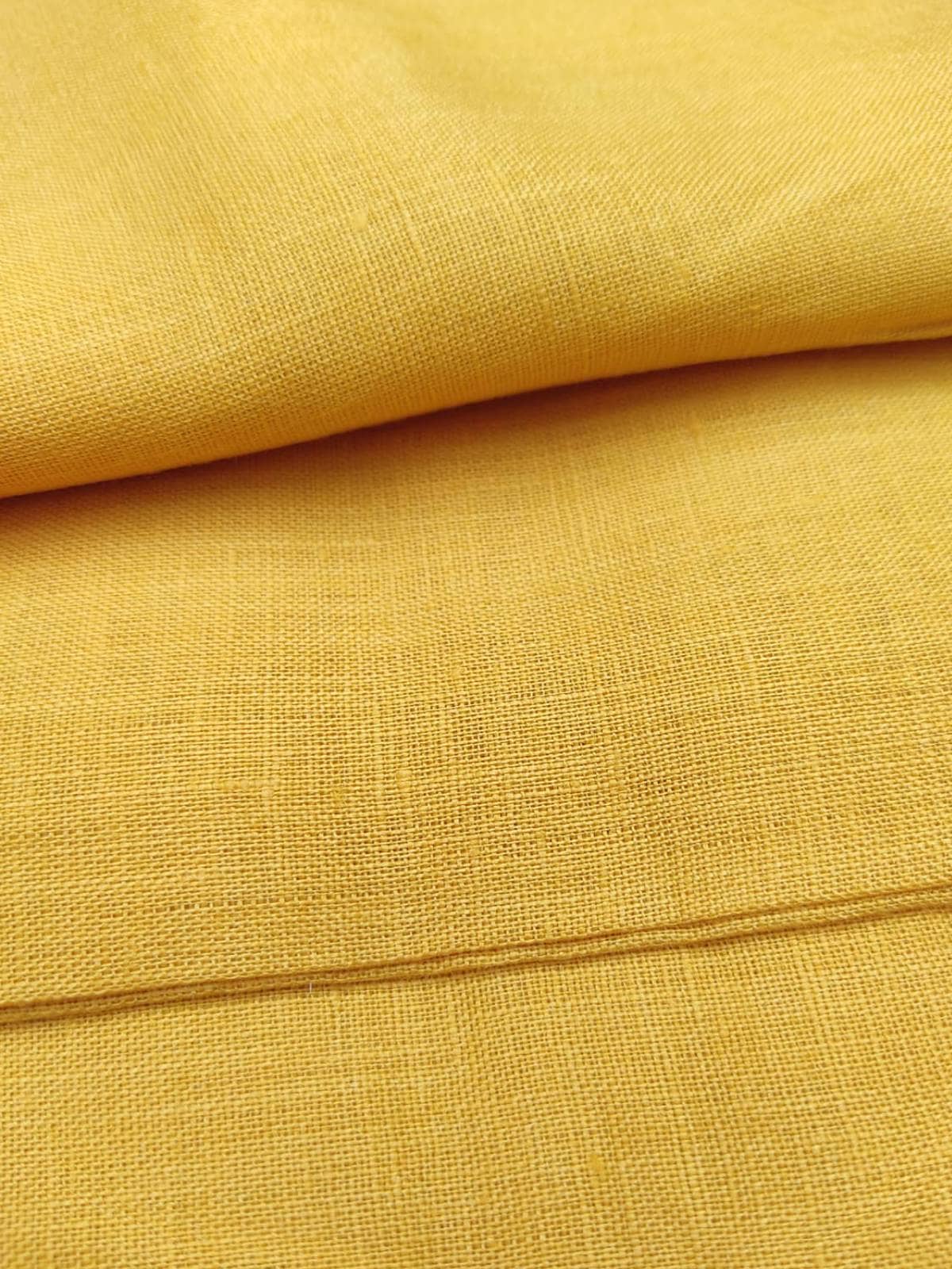 Mustard Yellow Linen Shirt