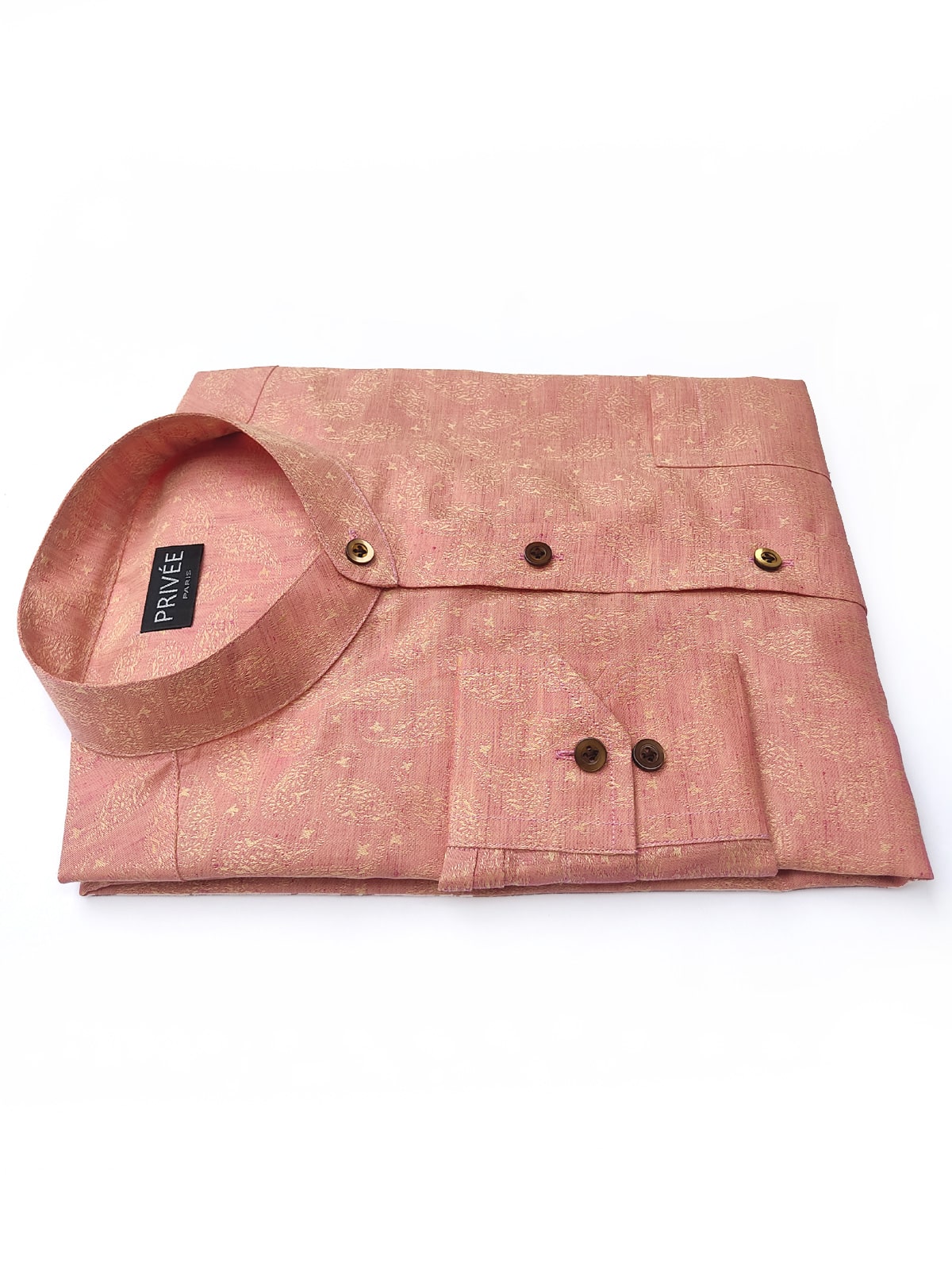 Peach Wedding Shirt