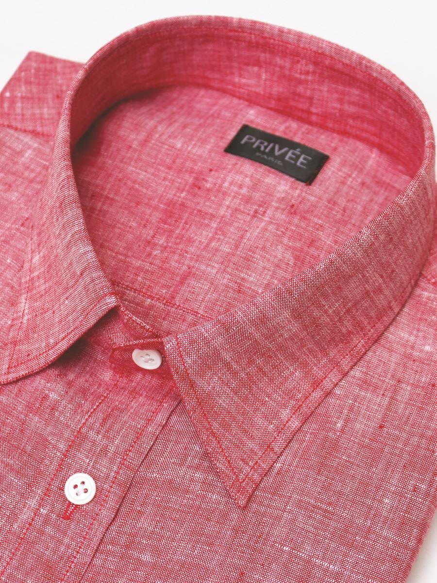 Red Linen Shirt India