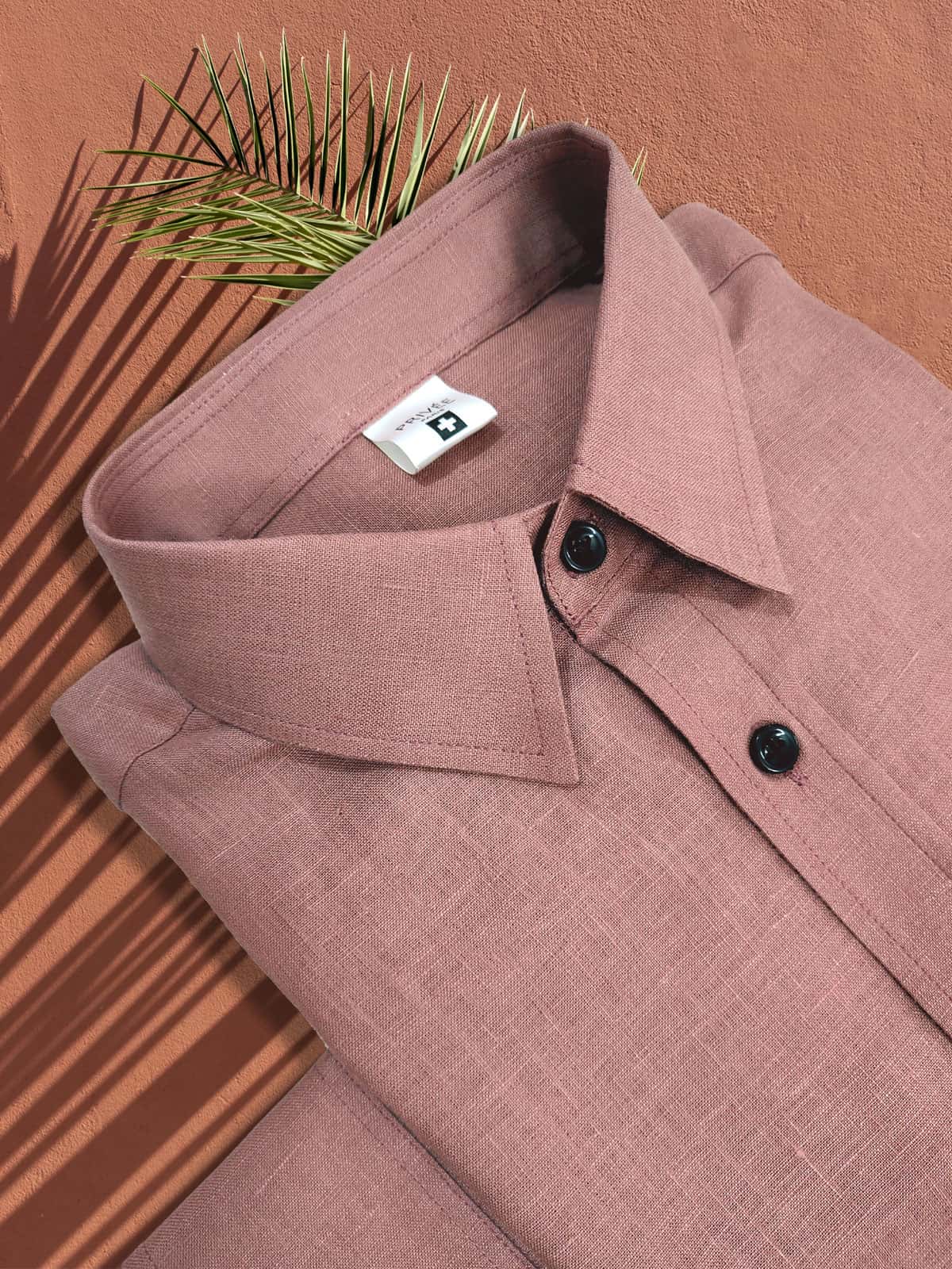 Spanish Villa Color Linen Shirt