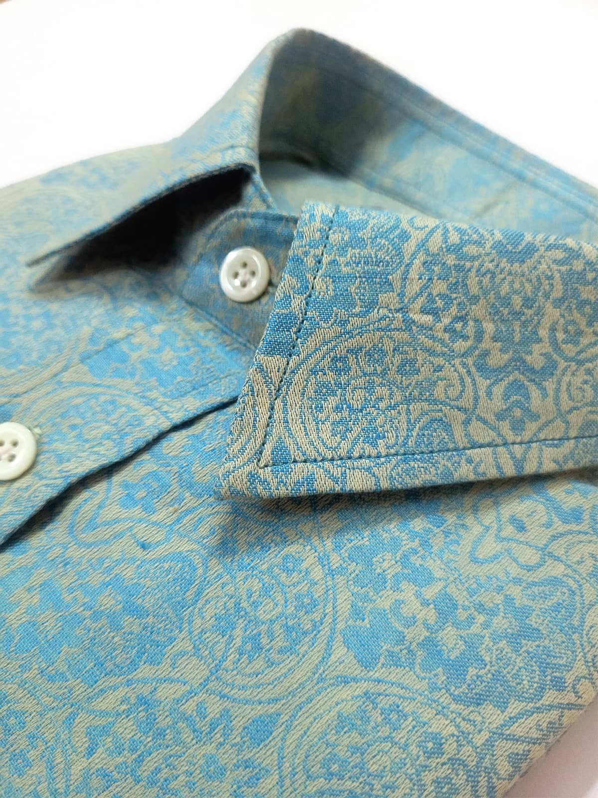 Teal Designer Shirt