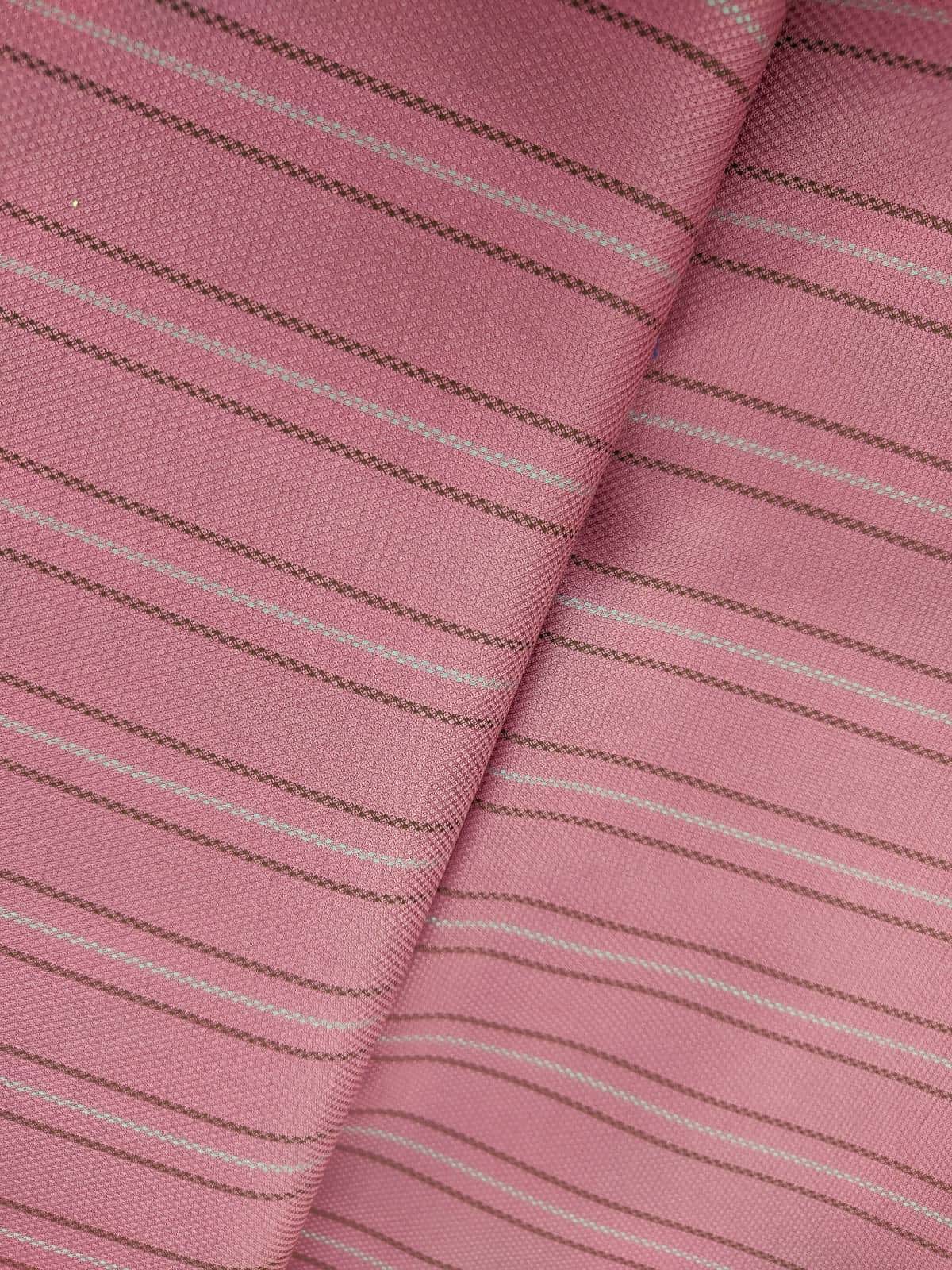 Wine Color Striped Shirts