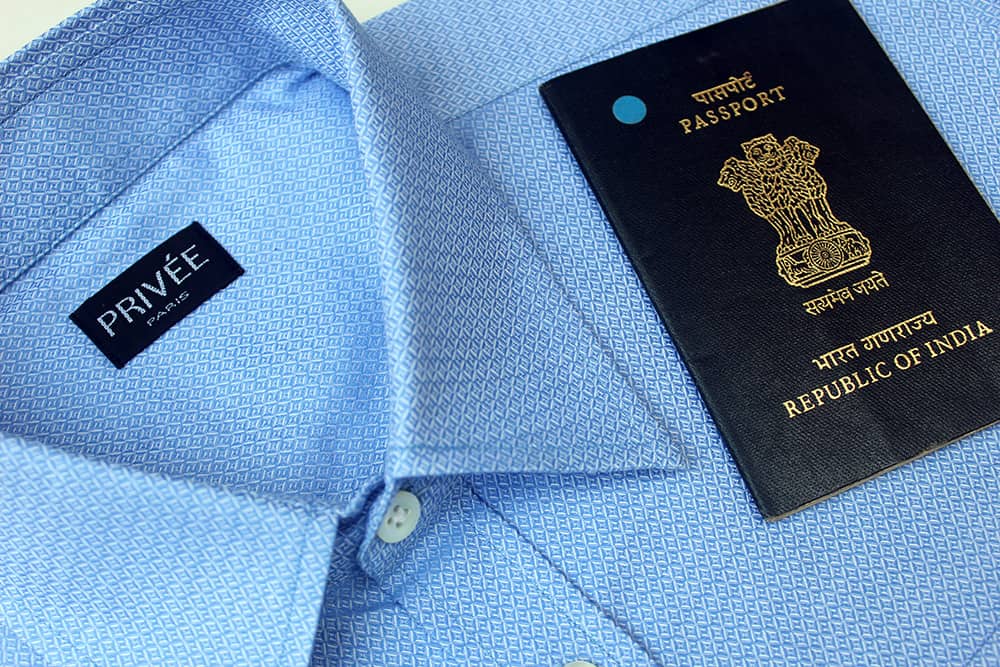 Blue Luxury Shirts Diamond Pattern