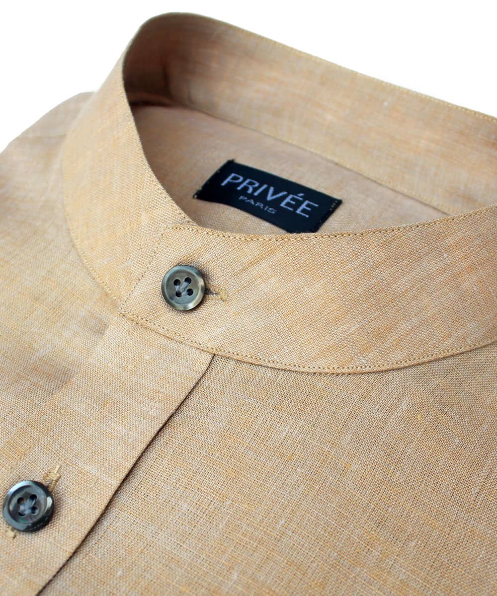Khaki Linen Shirt