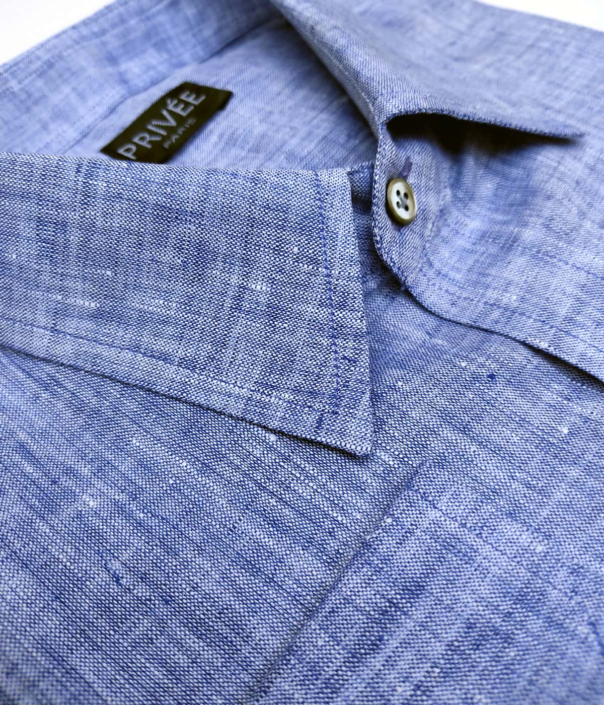 Indigo Blue Linen Shirts India