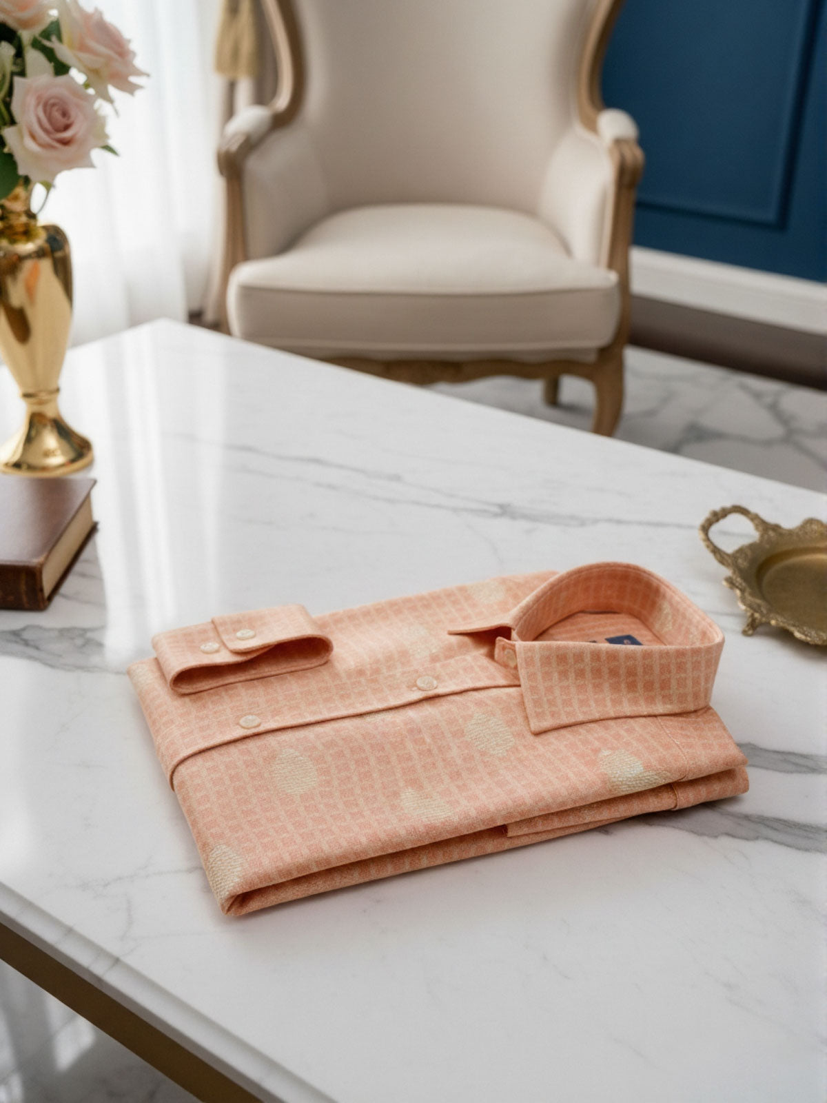 Priveeparis Amber Linen Wedding Shirt