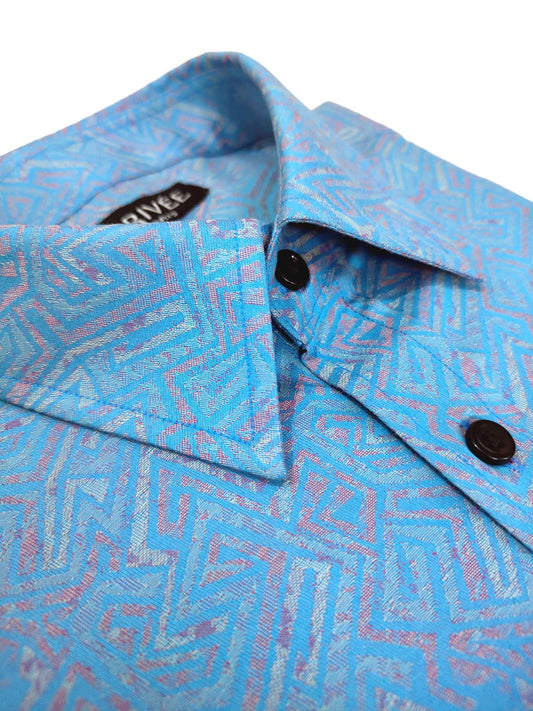 Aqua Blue Resort Shirt