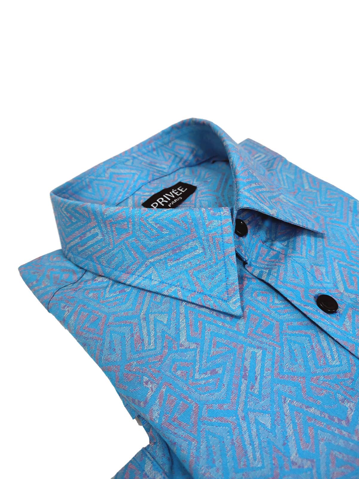 Aqua Blue Resort Shirt