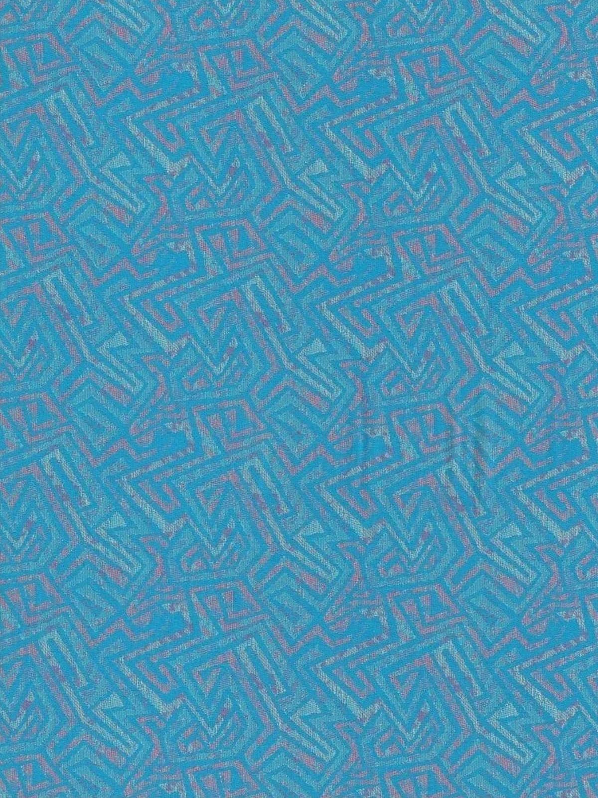 Aqua Blue Resort Shirt Fabric