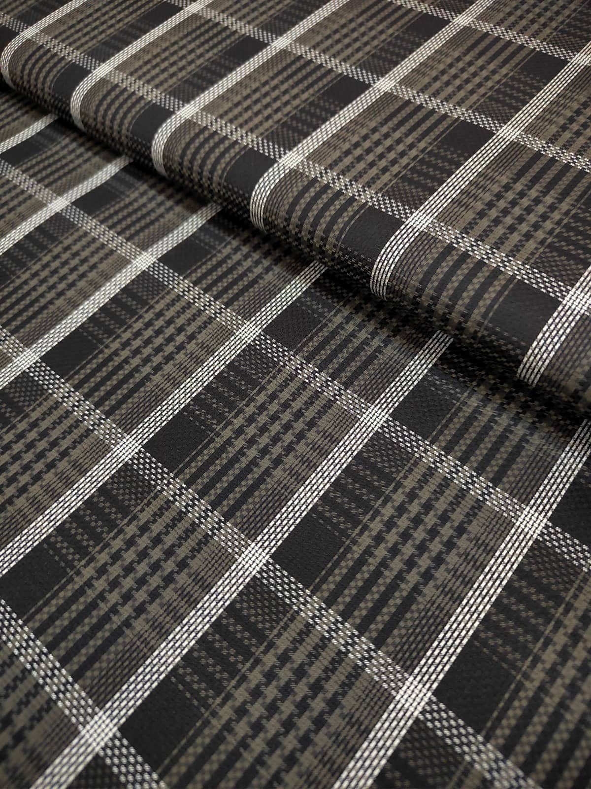 Black White Check Shirt