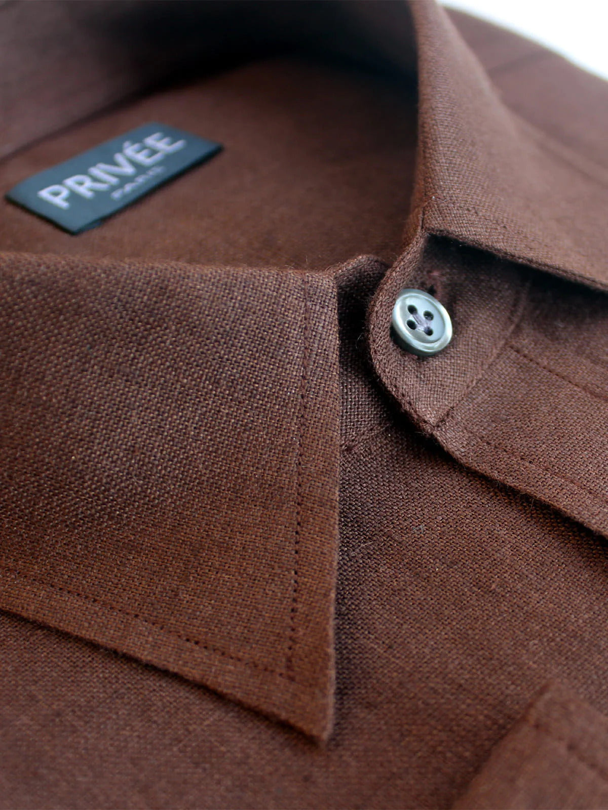 Coffee Brown Linen Shirts India