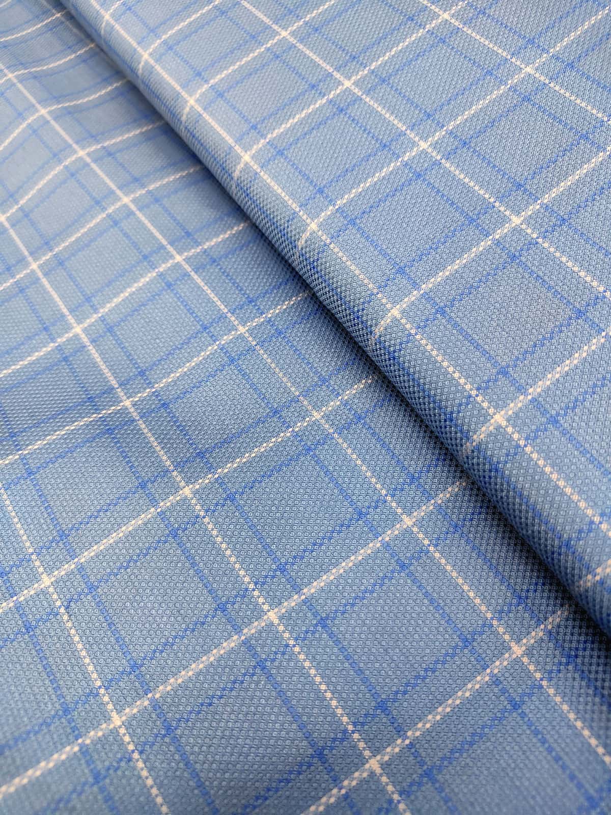 Country Blue Check Shirt Privee Paris