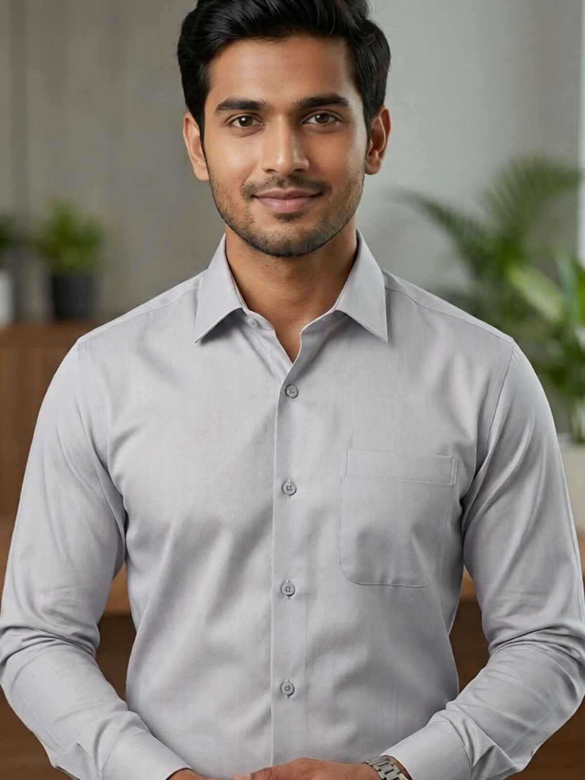 Light Grey Shirt India