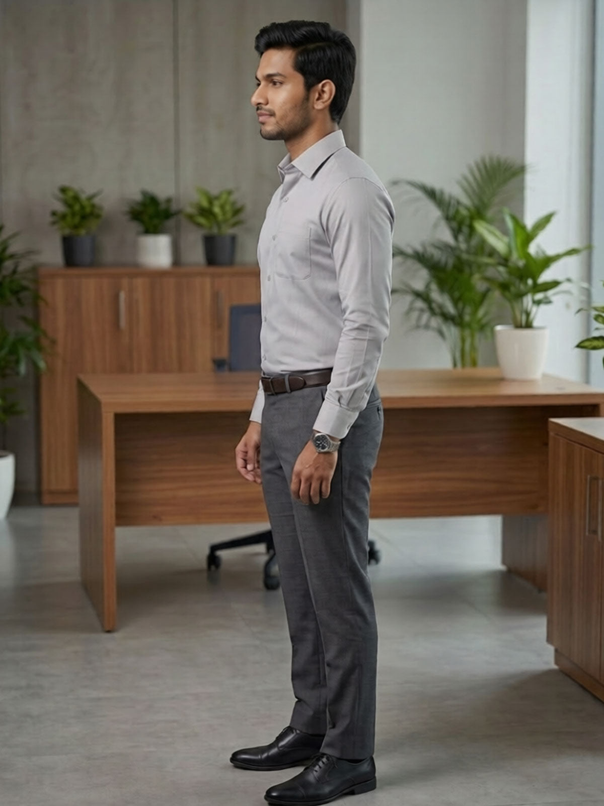 Privee Paris Light Grey Shirt