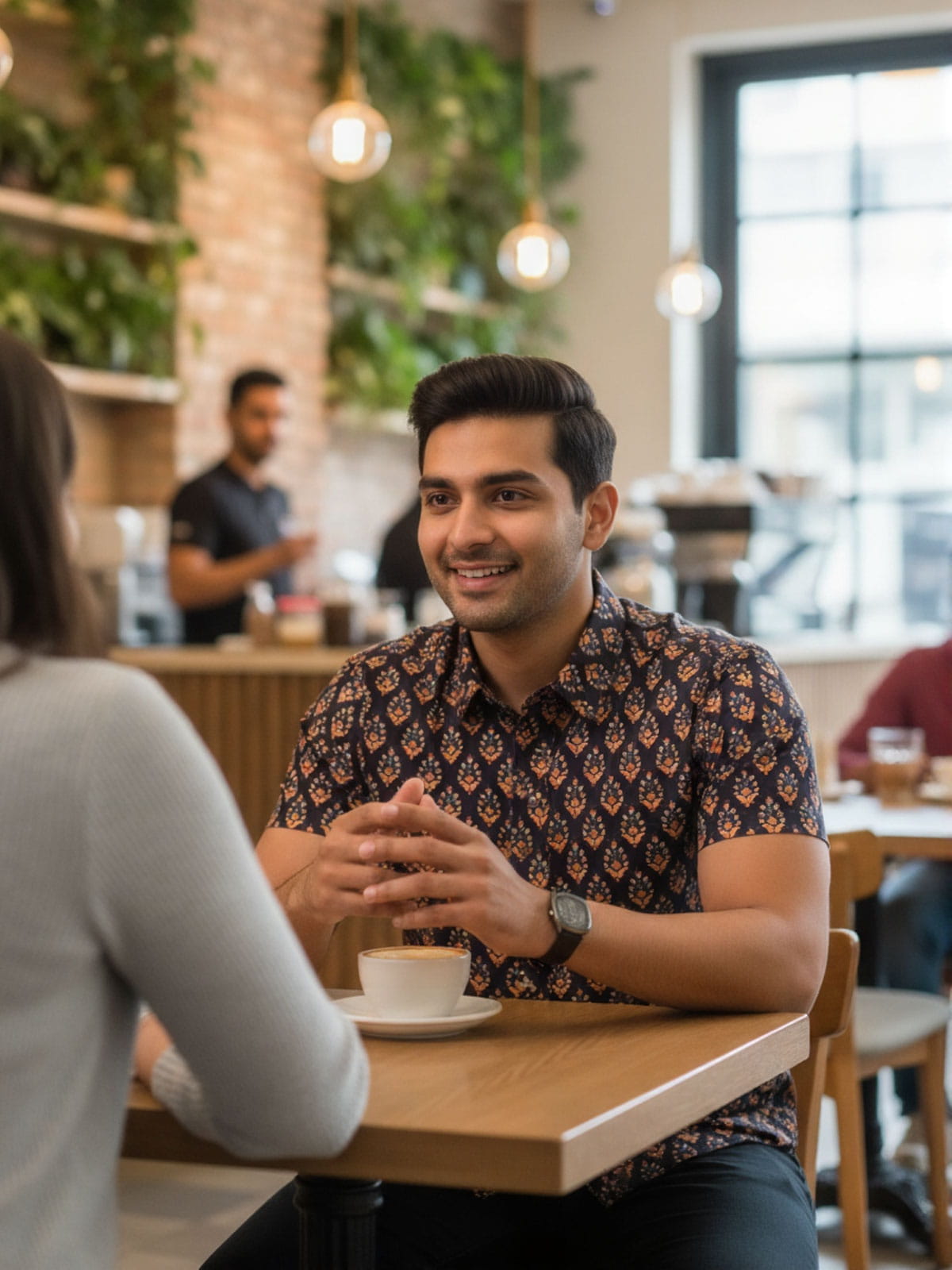 Privee Paris Floral Black Print Shirt