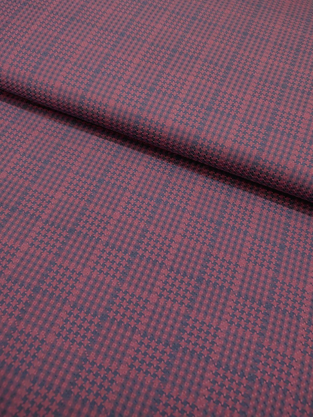Maroon Houndstooth Shirt India