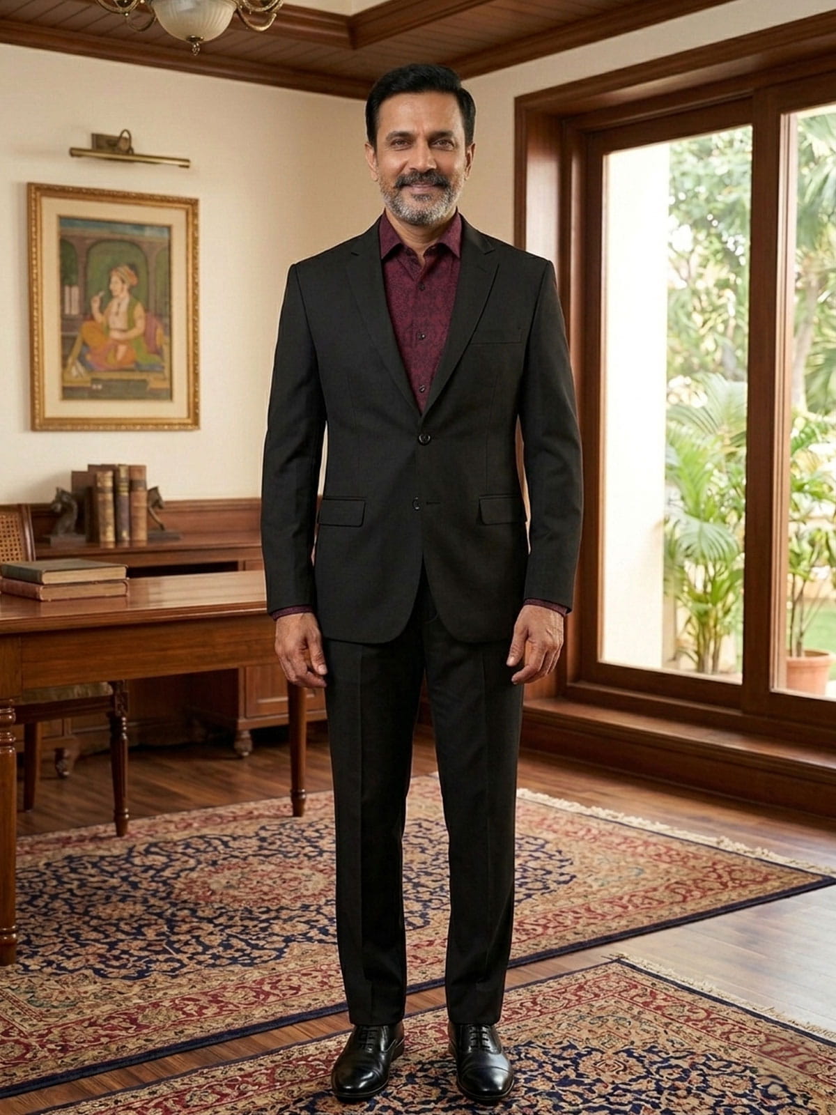 Maroon Wedding Shirt India