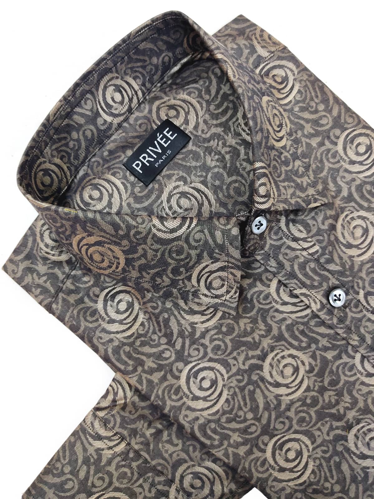 Metallic Rose Shirt
