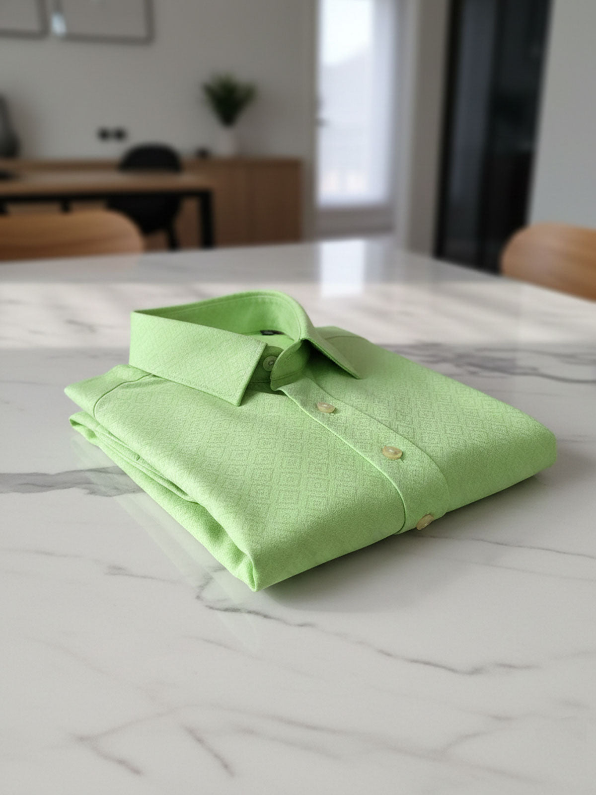 Privee Paris Mint Green Luxury Shirt