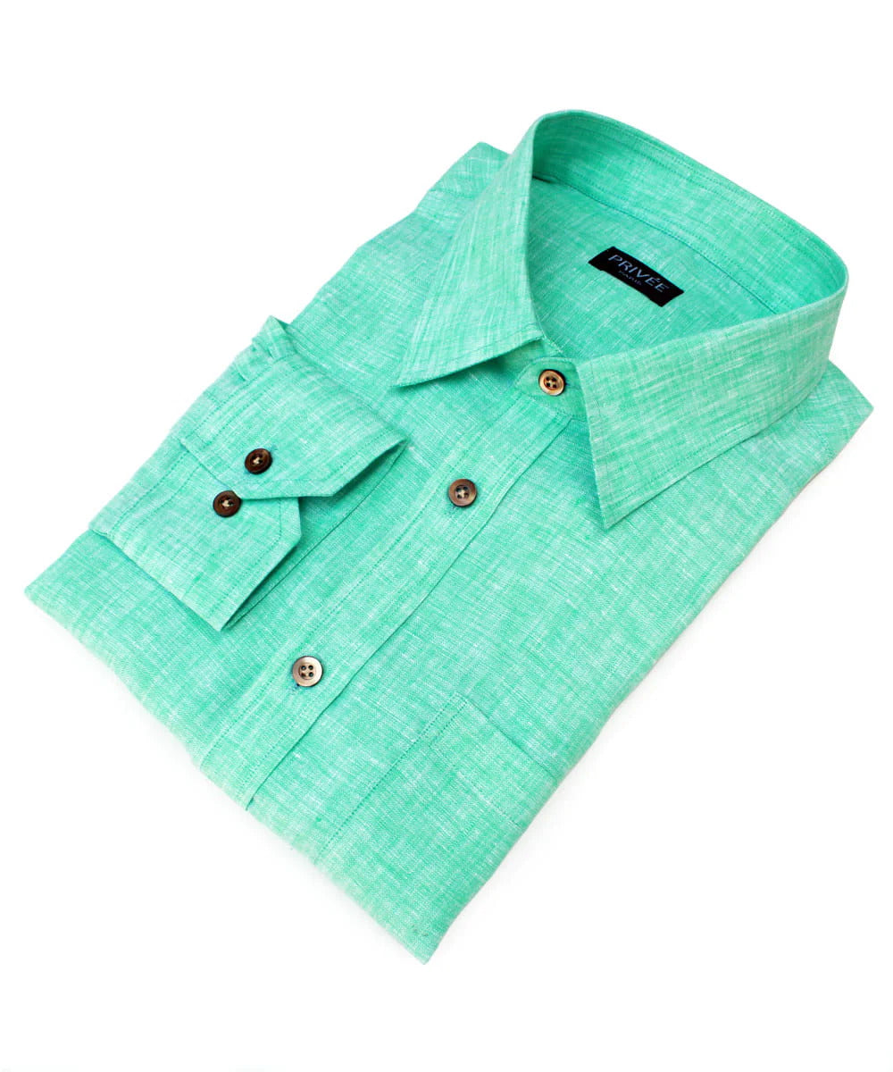 Mint Linen Shirts