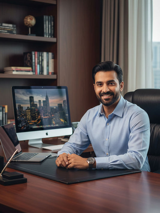 Privee Paris Oxford Blue Shirt India