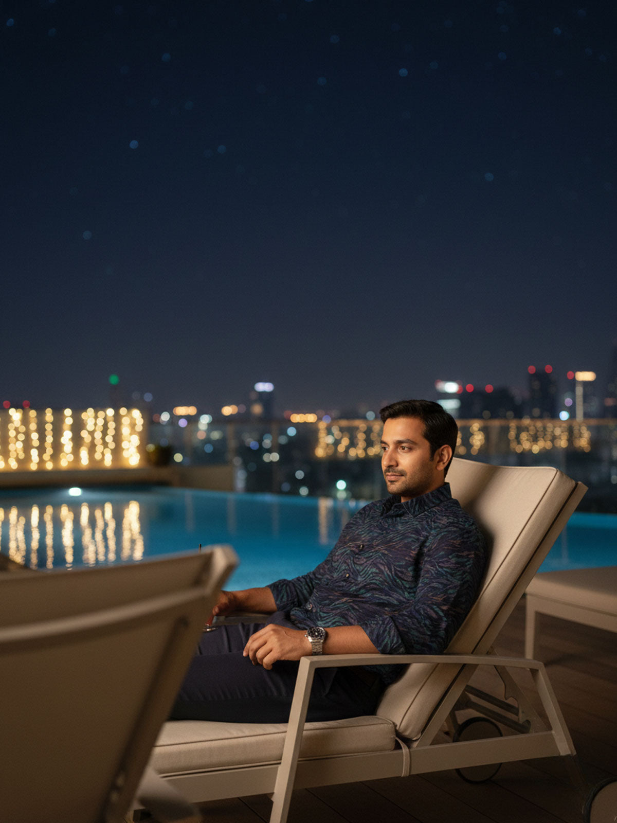 Peacock Colour Shirt Privee Paris