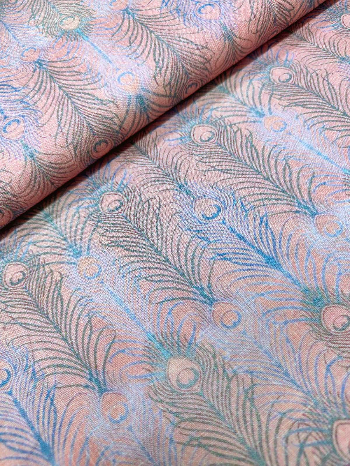 Peacock Feather Print Shirts