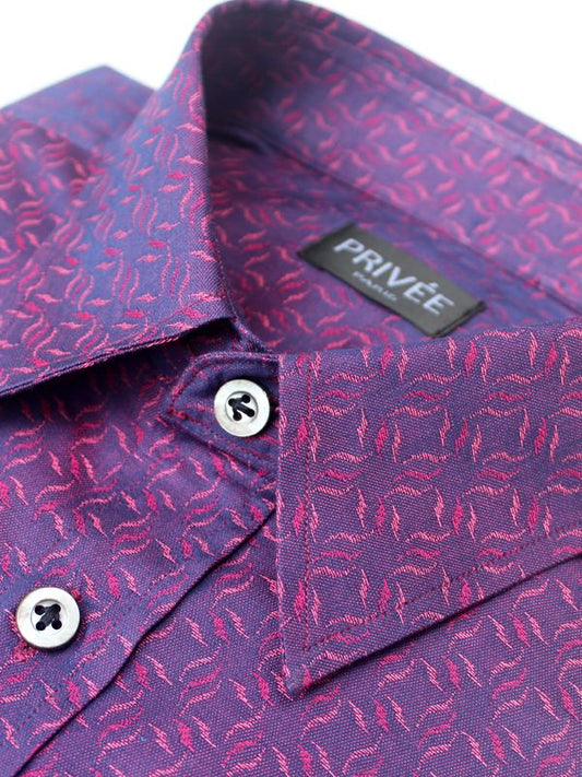 Ceremonial Collection Purple Luxury Shirt