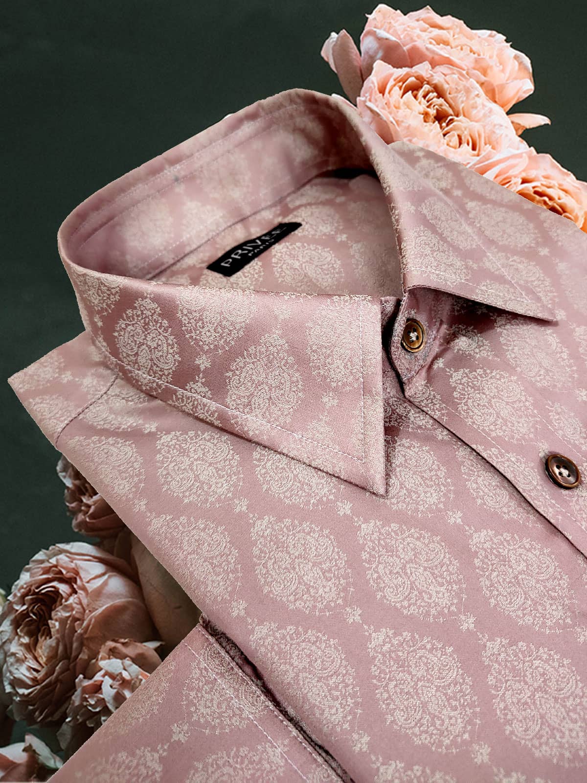 Rose Mauve Wedding Shirt India