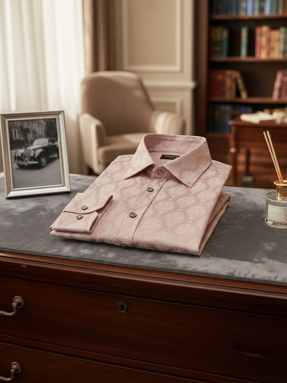 Rose Mauve Wedding Shirt