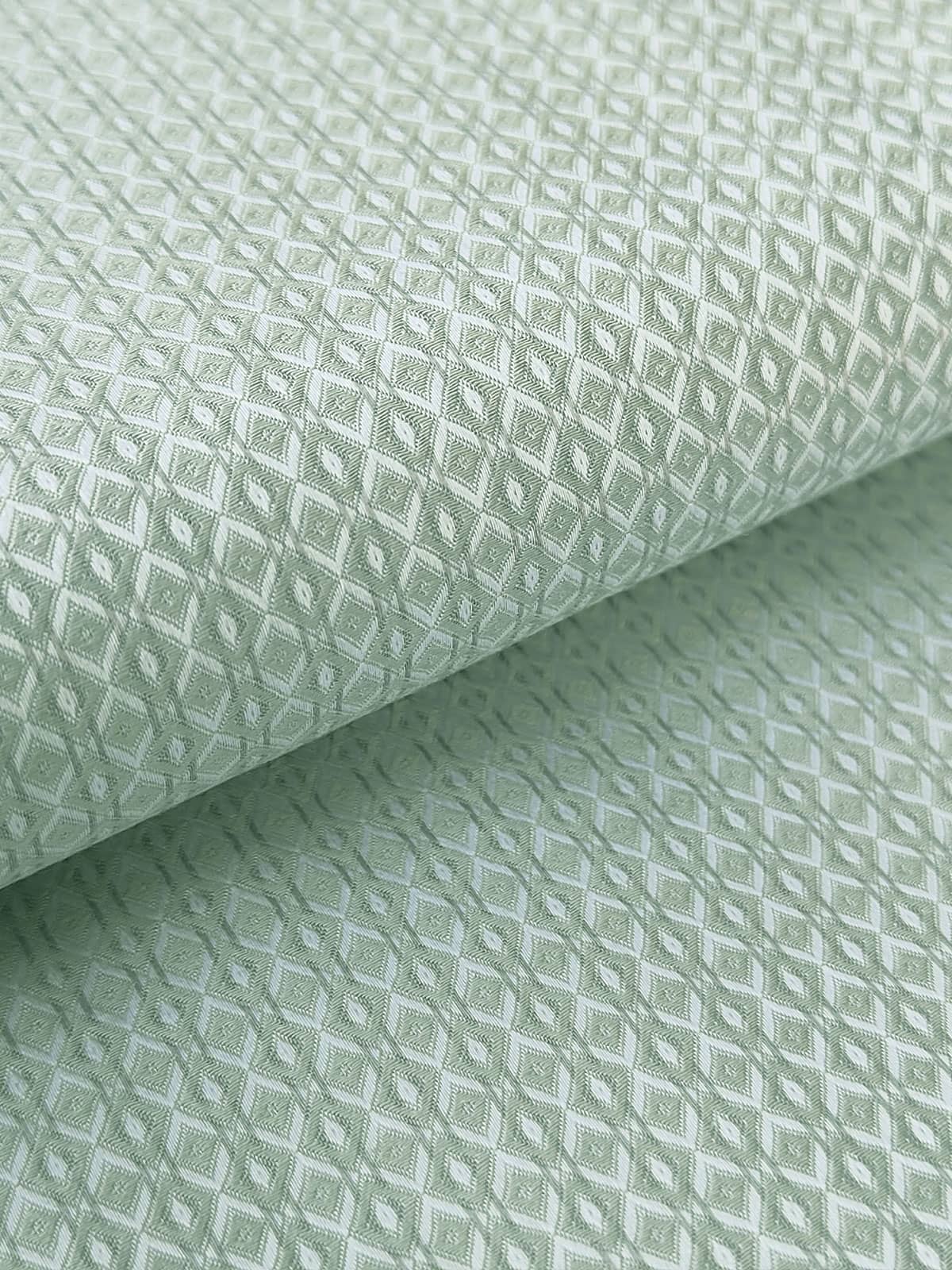 Silver Sage Shirt Diamond Pattern