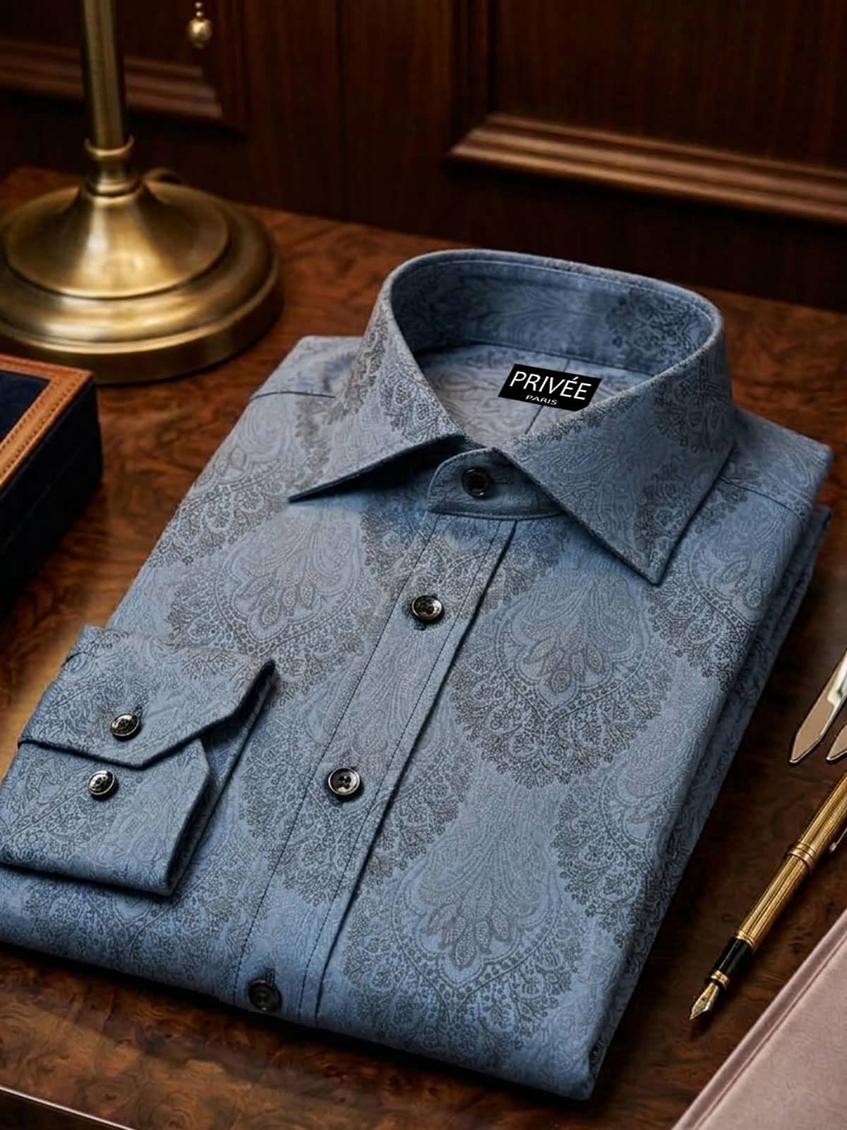 Teal Blue Wedding Shirt India