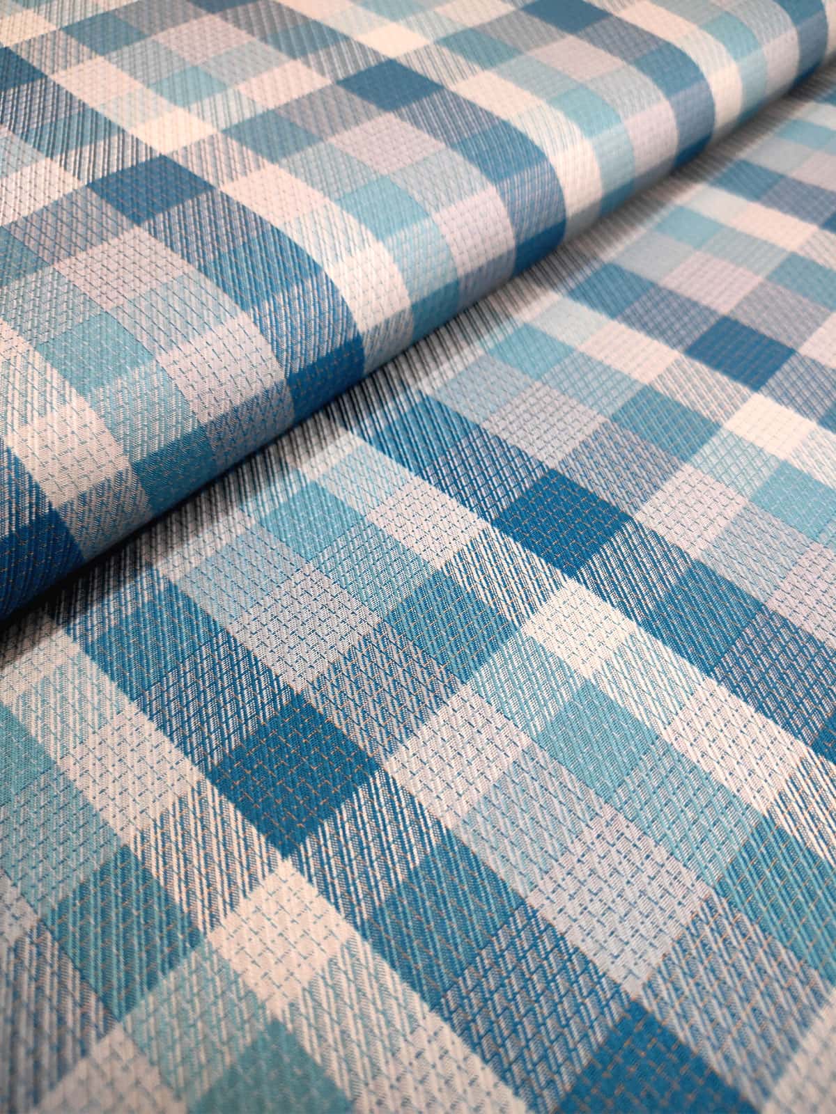 Teal Check Shirt