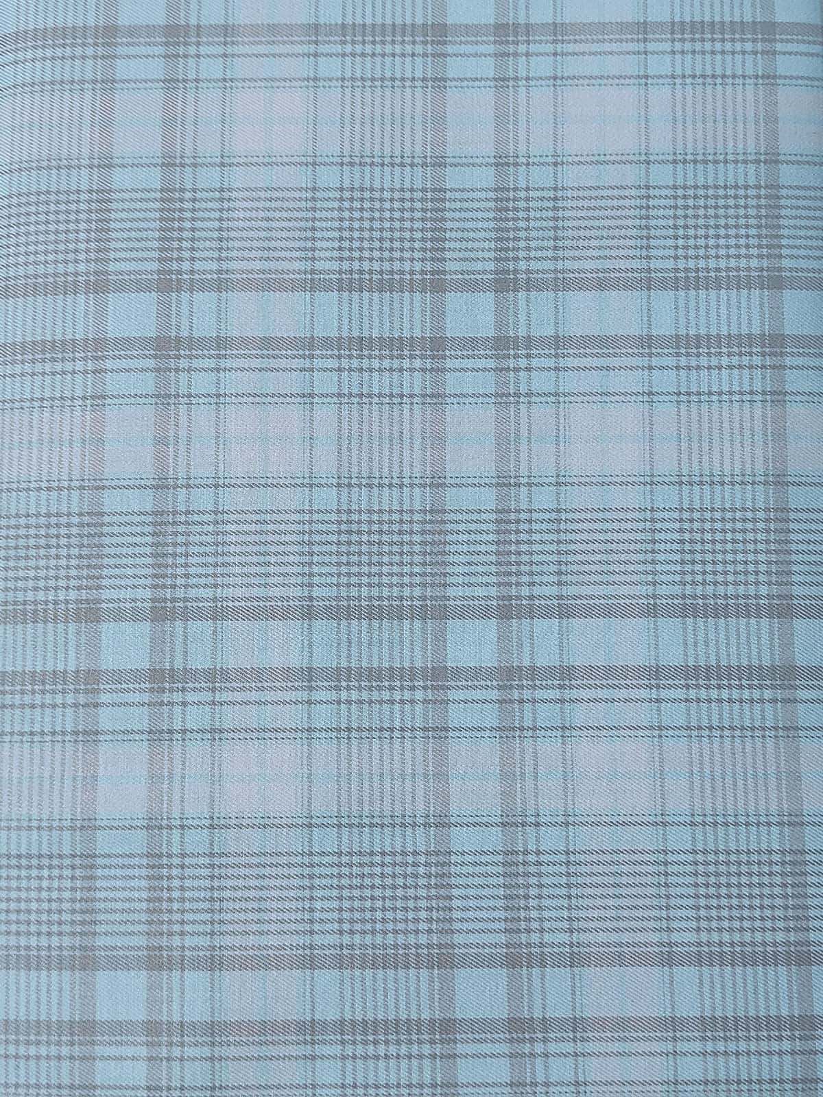 Teal Grey Check Shirts