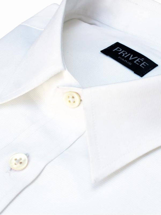 White Egyptian Giza Cotton Shirt