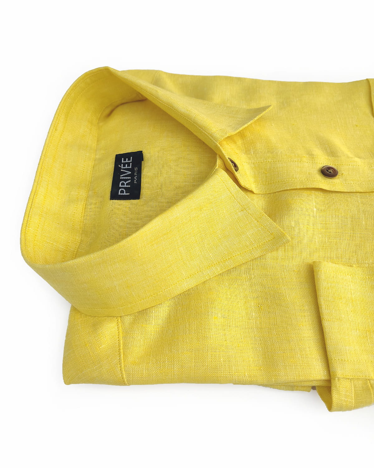 Yellow Linen Shirt