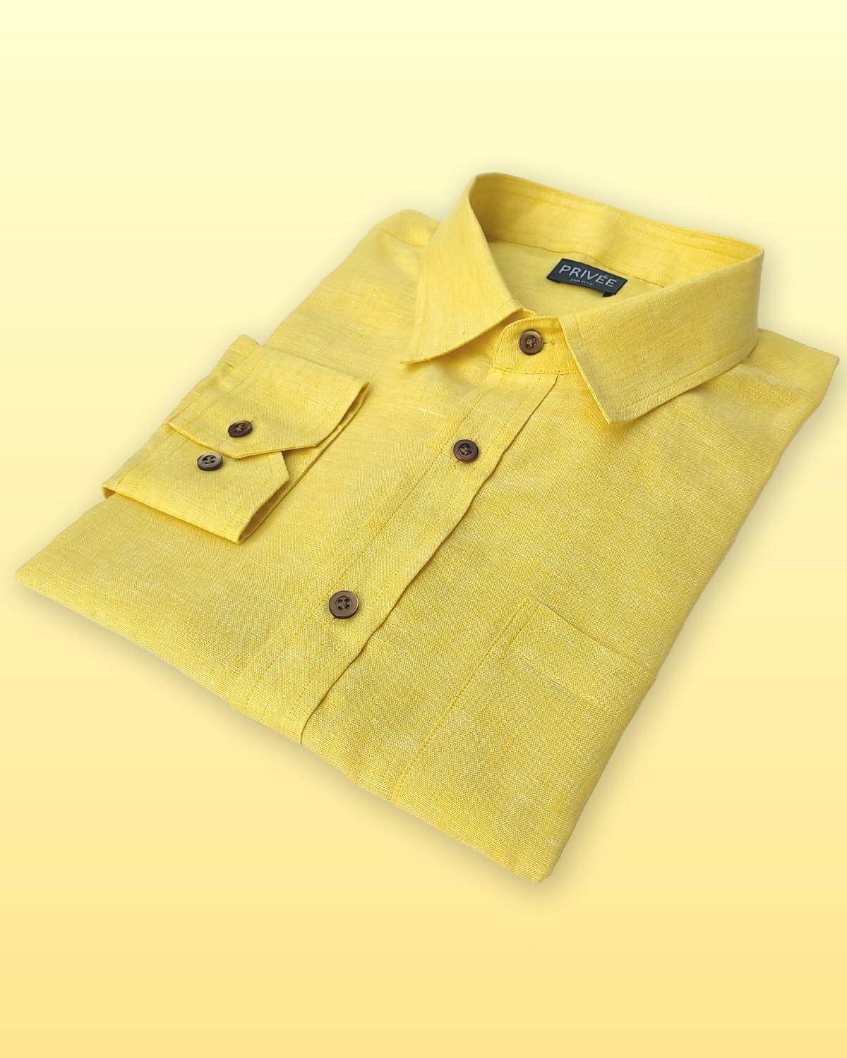 Yellow Linen Shirts India