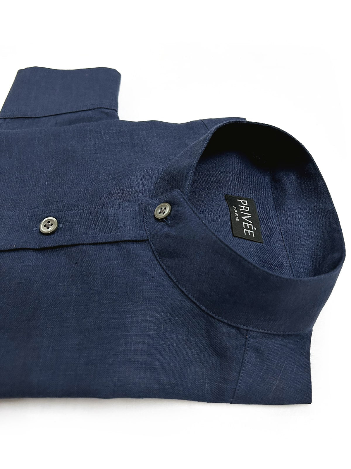 Navy Blue Linen Shirts India